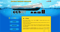 Desktop Screenshot of gumet.com.pl
